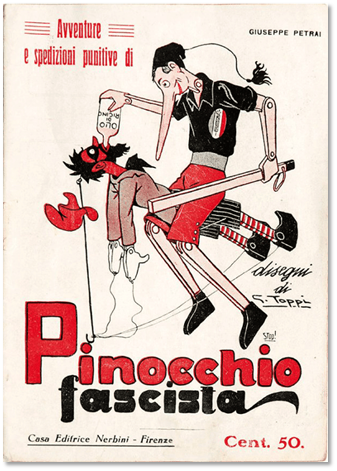Pinocho fascista, el representante patri&oacute;tico de la Italia de Mussolini -  Resolviendo la inc&oacute;gnita